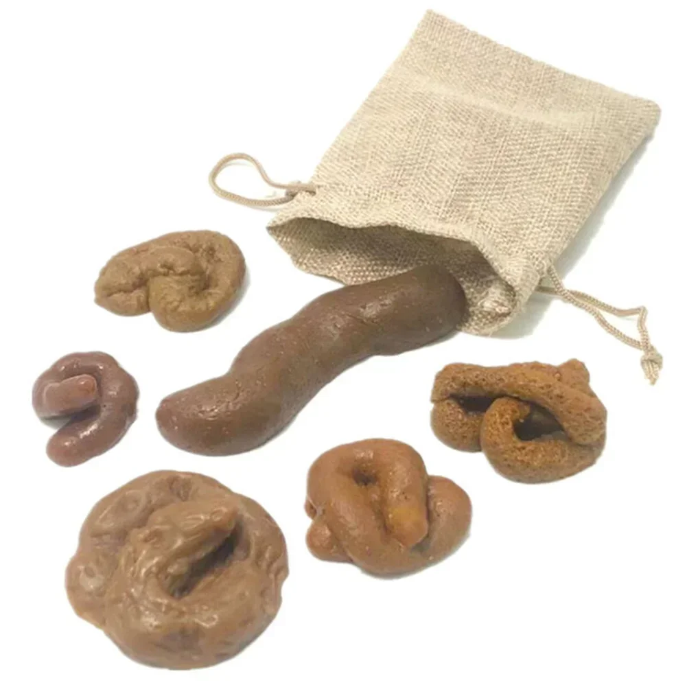 6 ชิ้นปลอมสุนัข Poop Pranks Ga - Fake Poop Gag Gift บทวิจารณ์และราคา