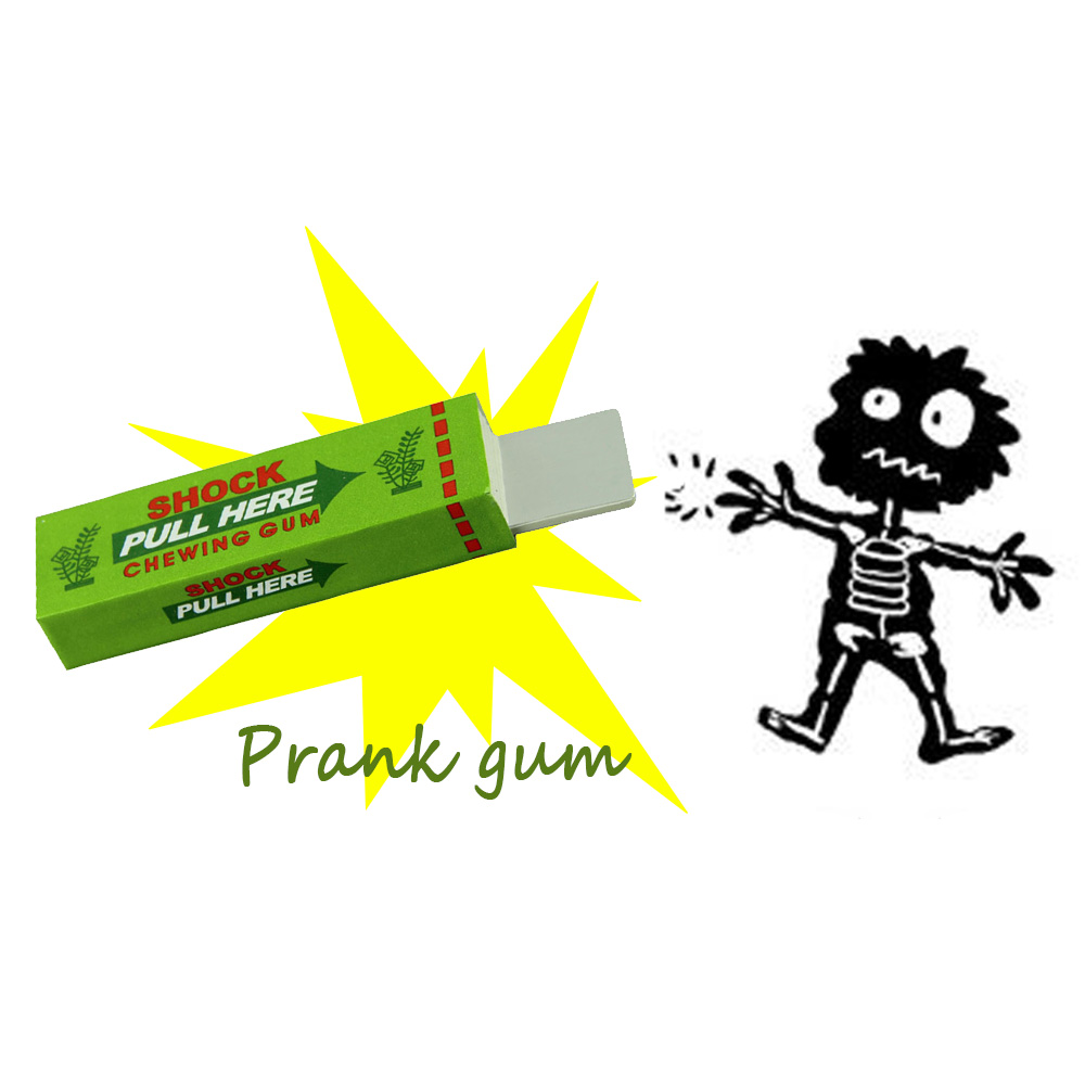 ไฟฟ้า Shock Joke หมากฝรั่งดึงห - Shock Pen Prank Toy บทวิจารณ์และราคา