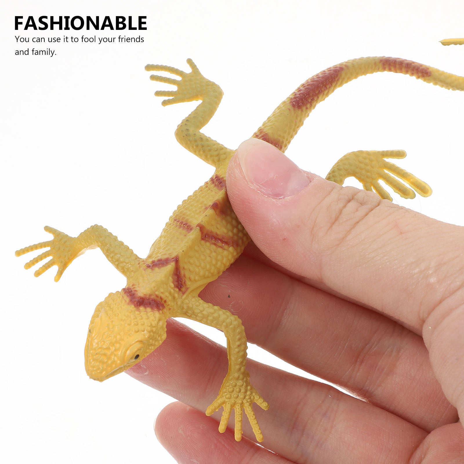 12 ชิ้น กิ้งก่าจำลองสมจริง ของ - Prank Toys บทวิจารณ์และราคา
