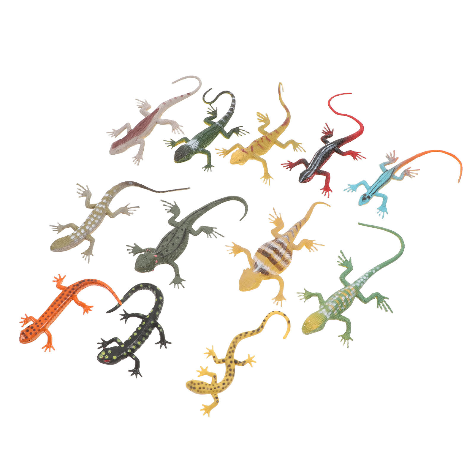 12 ชิ้น กิ้งก่าจำลองสมจริง ของ - Prank Toys บทวิจารณ์และราคา